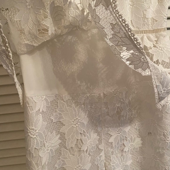 Rachel Zoe Margo lace jumpsuit size 4 - Picture 13 of 14